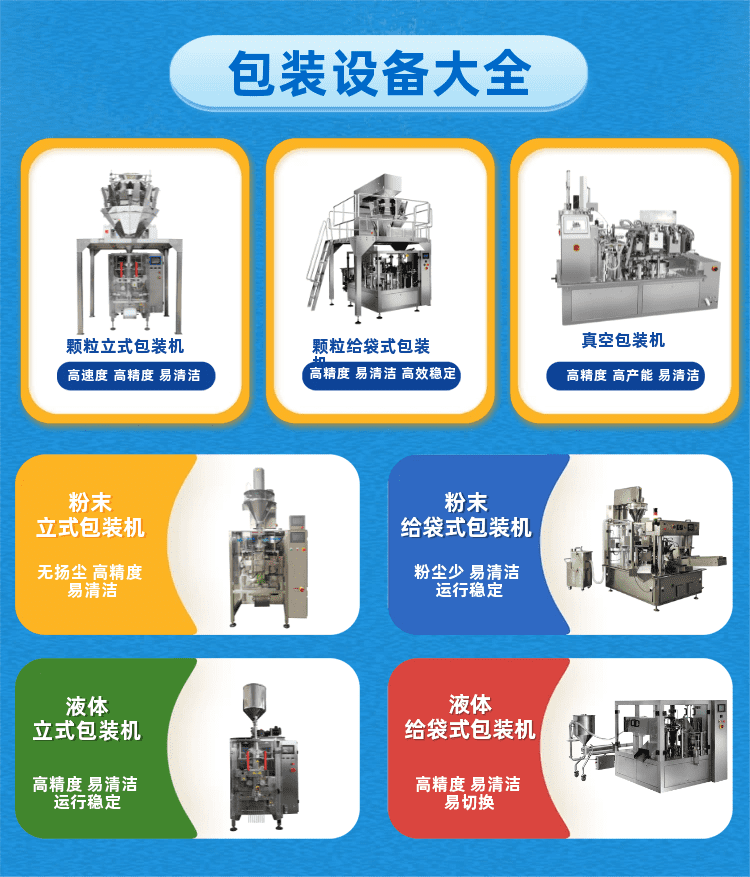 包裝（zhuāng）機的設備性能越來越穩定，將更好助力（lì）於上遊企業