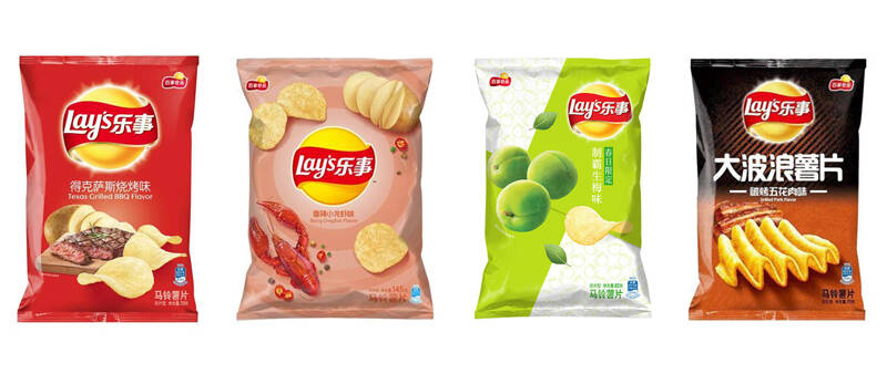 膨化食品包（bāo）裝機樣品圖